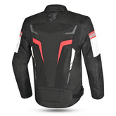 BELA SPRINTER Moto Textil Casaco Preto Vermelho